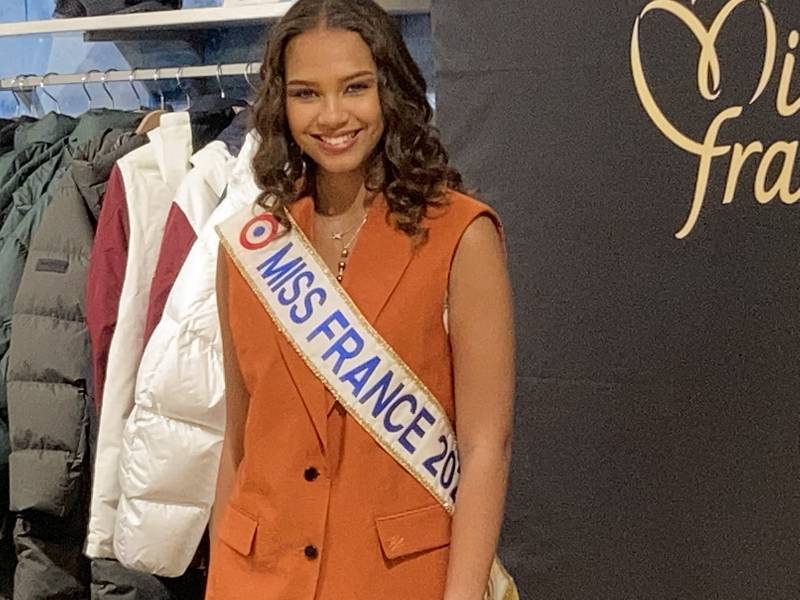 Miss France 2023 Indira Ampiot à Lyon