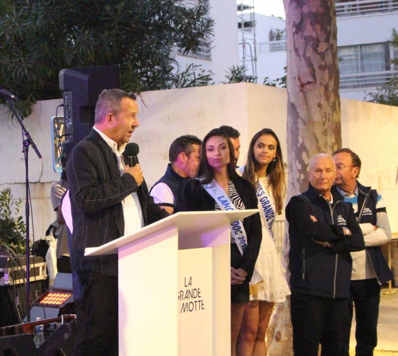 Soirée événementielle à La Grande-Motte proche de Montpellier avec la présence de Miss Languedoc